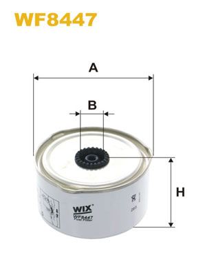 WIX FILTERS Polttoainesuodatin WF8447